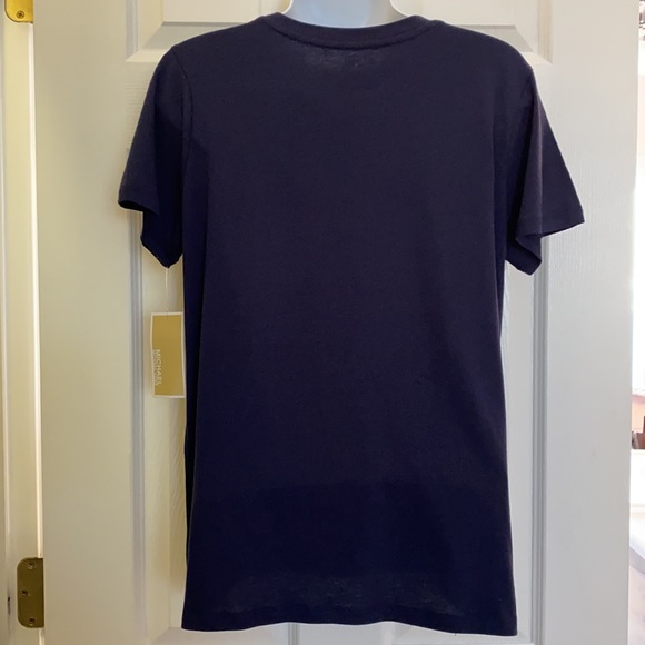 MICHAEL KORS WOMENS MK LOGO T-SHIRT - Picture 5 of 5